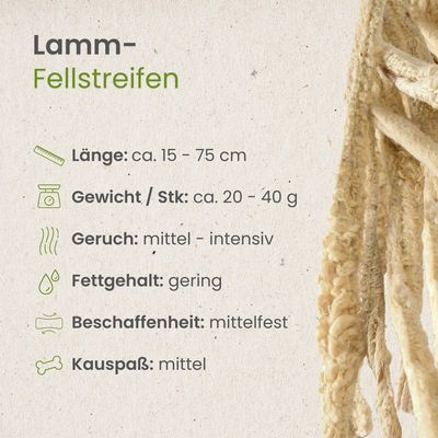 Kauartikel.com Lamm-Fellstreifen