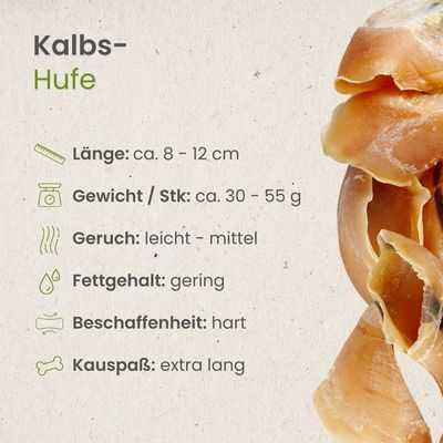Kauartikel.com Kalbs-Hufe