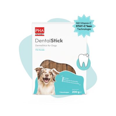 Kauartikel.com PHA DentalStick für Hunde, 7 Stk.