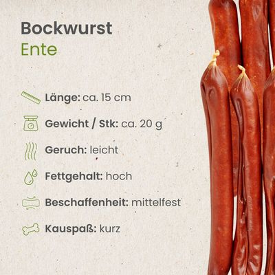 Kauartikel.com Bockwurst Ente