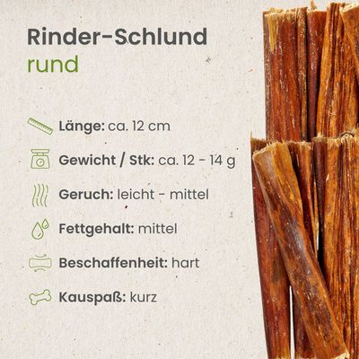 Kauartikel.com Rinder-Schlund, rund
