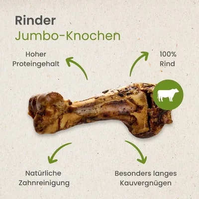 Kauartikel.com Rinder Jumbo-Knochen Kauartikel.com Rinder Jumbo-Knochen