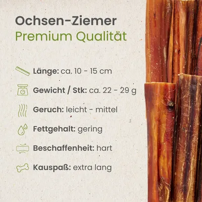 Kauartikel.com Ochsen-Ziemer Premium Qualität