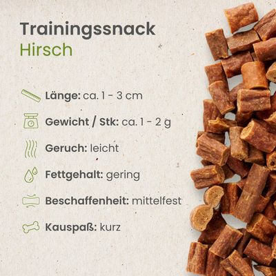 Kauartikel.com Hirsch-Sticks-Trainingssnack