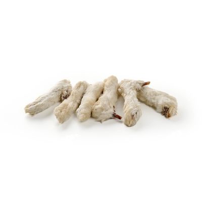 Kauartikel.com Kaninchen-Pfoten mit Fell