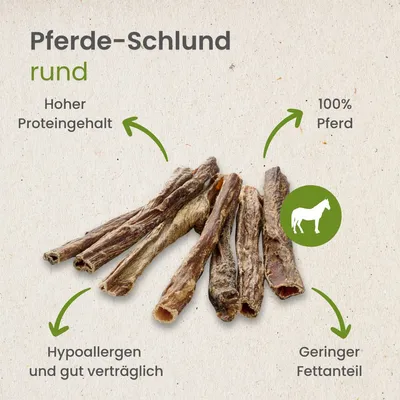 Kauartikel.com Pferde-Schlund, rund