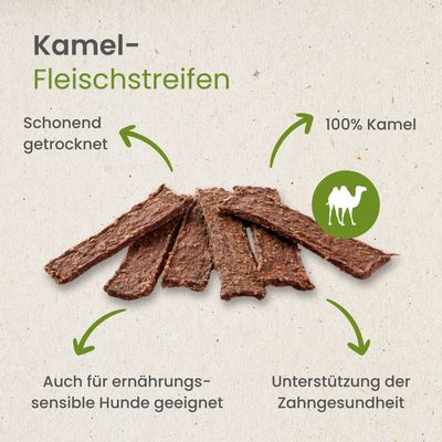 Kauartikel.com Kamel-Fleischstreifen