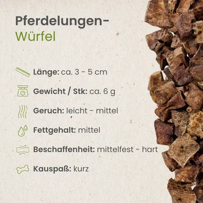 Kauartikel.com Pferde-Lungenwürfel