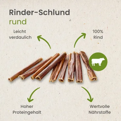 Kauartikel.com Rinder-Schlund, rund Kauartikel.com Rinder-Schlund, rund