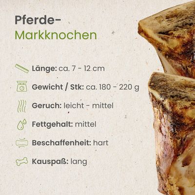 Kauartikel.com Pferde-Markknochen