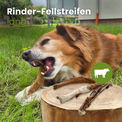 Kauartikel.com Rinder-Fellstreifen, lang
