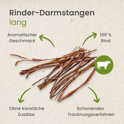 Kauartikel.com Rinder-Darmstangen, lang