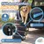 HomePetWorld Hundetreppe Auto, klappbare Einstiegshilfe, 4 Stufen Schwarz HomePetWorld Hundetreppe Auto, klappbare Einstiegshilfe, 4 Stufen Schwarz