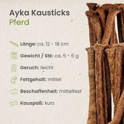 Kauartikel.com AYKA Kausticks Pferd