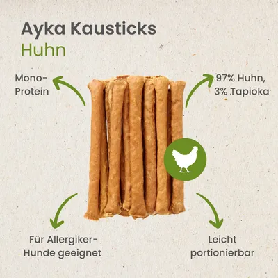Kauartikel.com AYKA Kausticks Huhn Kauartikel.com AYKA Kausticks Huhn