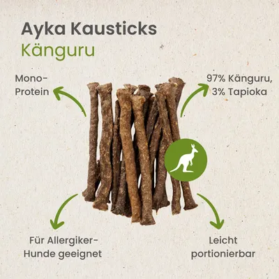 Kauartikel.com AYKA Kausticks Känguru Kauartikel.com AYKA Kausticks Känguru