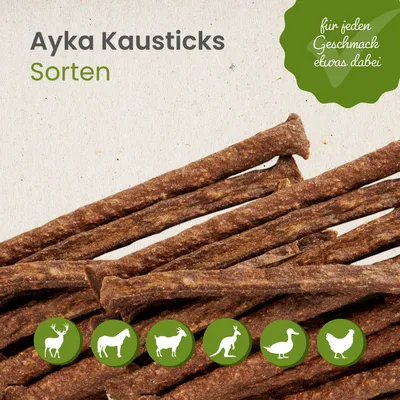Kauartikel.com AYKA Kausticks Ziege Kauartikel.com AYKA Kausticks Ziege