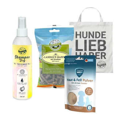 Bellfor Körperpflege-Sparset für Hunde mit trockenem Fell Bellfor Körperpflege-Sparset für Hunde mit trockenem Fell