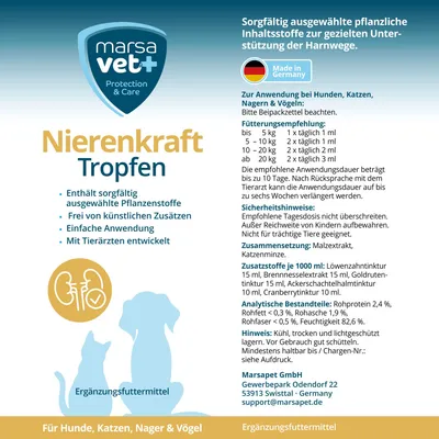 Marsavet Nierenkraft Tropfen