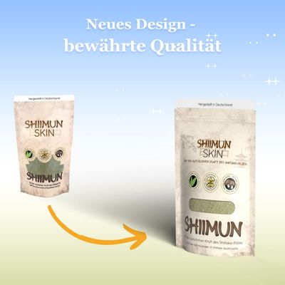 Marsapet Shiimun Skin Pulver für Hunde und Katzen mit Shiitake