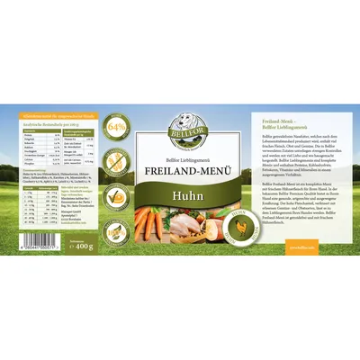 Bellfor Freiland-Menü Bellfor Freiland-Menü