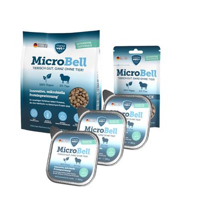 Marsavet Veganes Hundefutter-Set mit mikrobiellem Protein