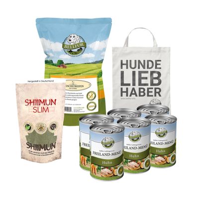 Bellfor Sparset Hundefutter Nass mit Huhn für kleine Hunde