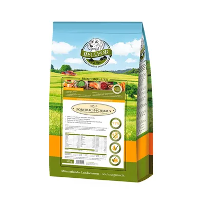 Bellfor Trockenfutter für Hunde mit Lachs und Forelle Forstbach-Schmaus Bellfor Trockenfutter für Hunde mit Lachs und Forelle Forstbach-Schmaus