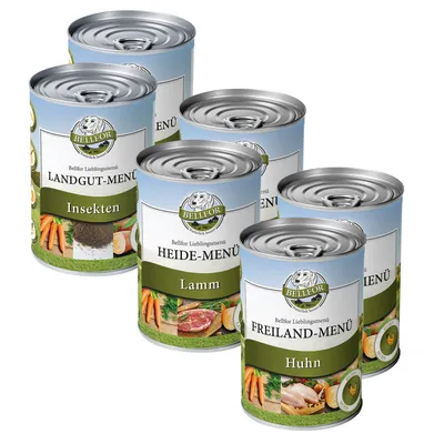 Bellfor Starter-Paket Hundefutter Nass mit Huhn, Lamm und Insekten Bellfor Starter-Paket Hundefutter Nass mit Huhn, Lamm und Insekten