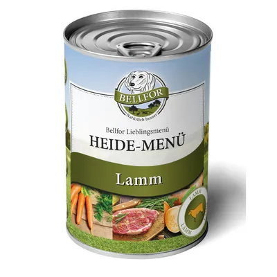 Bellfor Starter-Paket Hundefutter Nass mit Huhn und Lamm - Freiland-Menü Bellfor Starter-Paket Hundefutter Nass mit Huhn und Lamm - Freiland-Menü