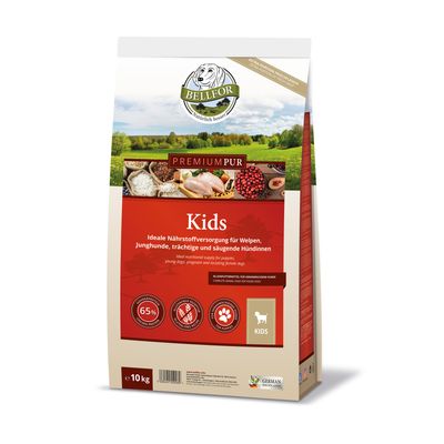Bellfor Hundefutter für Welpen - PREMIUM PUR Kids