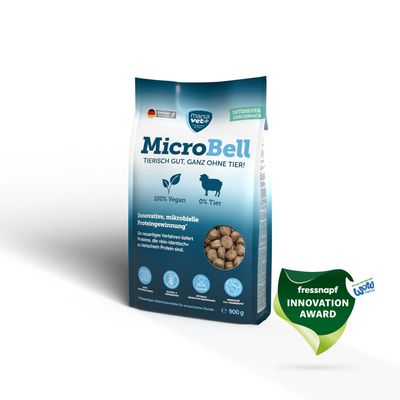 Marsavet MicroBell – veganes Hundefutter-Set mit mikrobiellem Protein