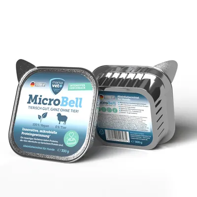 Marsavet MicroBell – veganes Hundefutter-Set mit mikrobiellem Protein Marsavet MicroBell – veganes Hundefutter-Set mit mikrobiellem Protein
