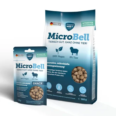 Marsavet MicroBell – Veganes Hundefutter-Set mit mikrobiellem Protein