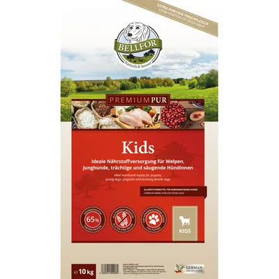 Bellfor Hundefutter für Welpen - PREMIUM PUR Kids