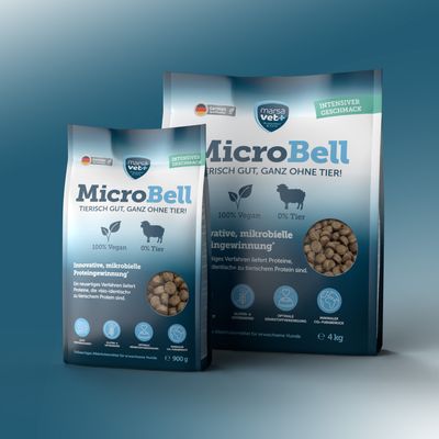Marsavet Trockenfutter mit mikrobiellem Protein - MicroBell