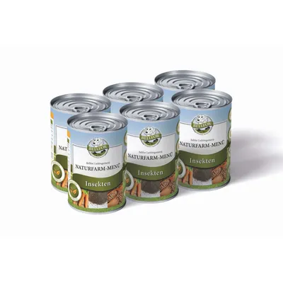 Bellfor Hundefutter Nass mit Insekten - Naturfarm-Menü Bellfor Hundefutter Nass mit Insekten - Naturfarm-Menü