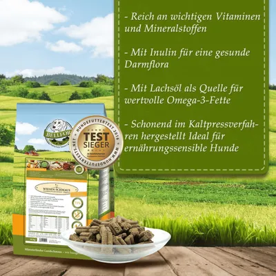 Bellfor Trockenfutter für Hunde mit Huhn - Wiesen-Schmaus