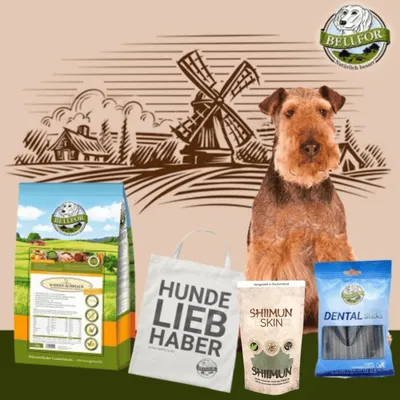Bellfor Airedale Terrier Futter Set Bellfor Airedale Terrier Futter Set