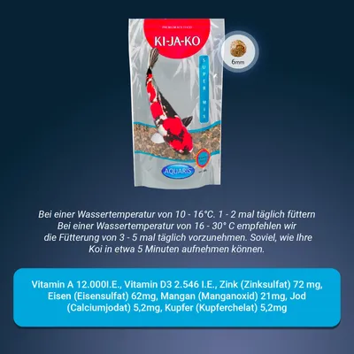 KI-JA-KO Koifischfutter Super Mix KI-JA-KO Koifischfutter Super Mix