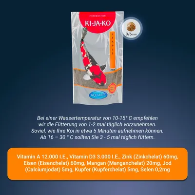 KI-JA-KO Koifischfutter Staple KI-JA-KO Koifischfutter Staple