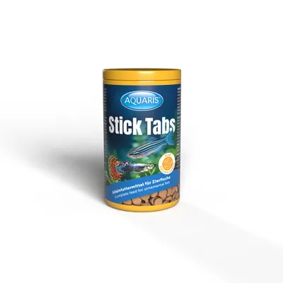 Aquaris Stick Tabs - Alleinfuttermittel für Zierfische Aquaris Stick Tabs - Alleinfuttermittel für Zierfische