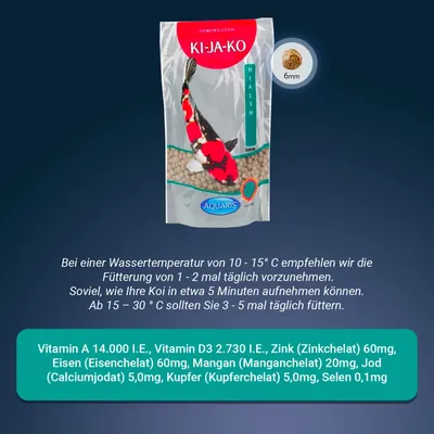 KI-JA-KO Koifischfutter Health KI-JA-KO Koifischfutter Health