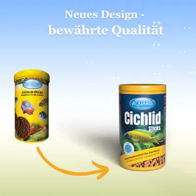 AQUARIS Cichlid Sticks - Aquarium Fischfutter AQUARIS Cichlid Sticks - Aquarium Fischfutter