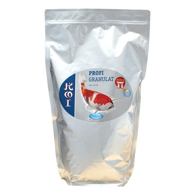 AQUARIS Sparset Koi Profi Granulat Medium und natürlicher Filterstarter
