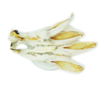Bellfor Hundesnack - Kaninchenohren mit Fell