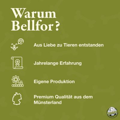 Bellfor Friandise pour Chien - Oreilles de Lapin avec Poil