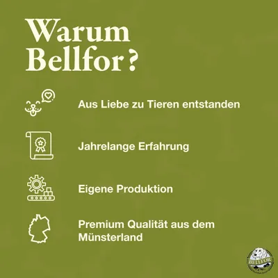 Bellfor Hundesnack - Kaninchenohren mit Fell