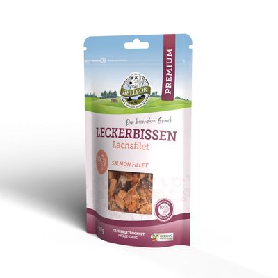 Bellfor Leckerbissen für Hunde mit Lachsfilet
