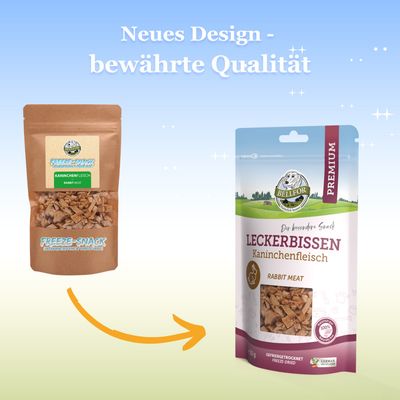 Bellfor Leckerbissen für Hunde mit Kaninchenfleisch